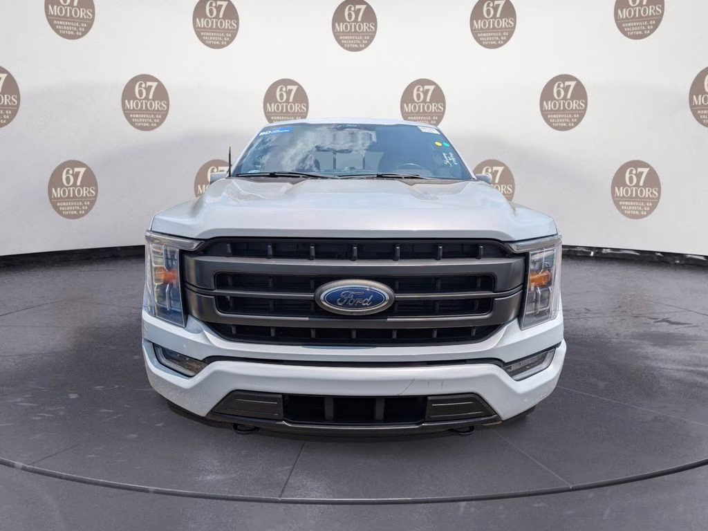 2022 White Metallic Ford F-150 Lariat 4X4 Truck