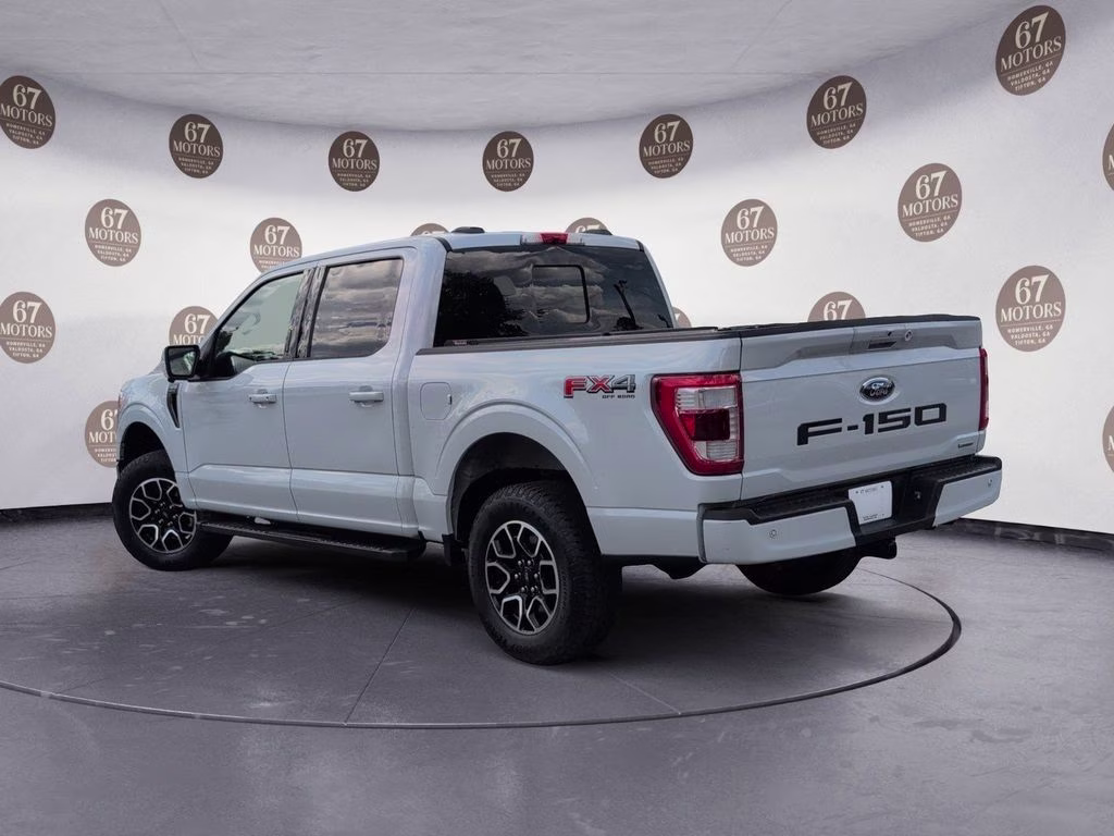2022 White Metallic Ford F-150 Lariat 4X4 Truck