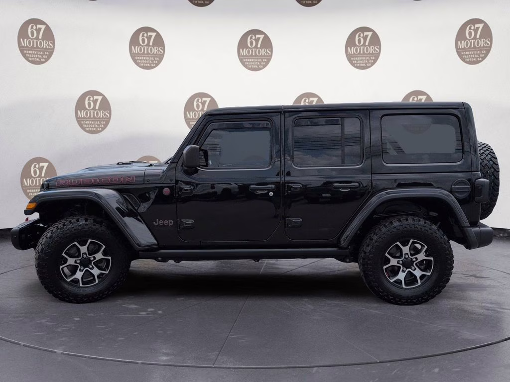 2021 Black Clearcoat Jeep Wrangler Unlimited Rubicon 4X4 SUV