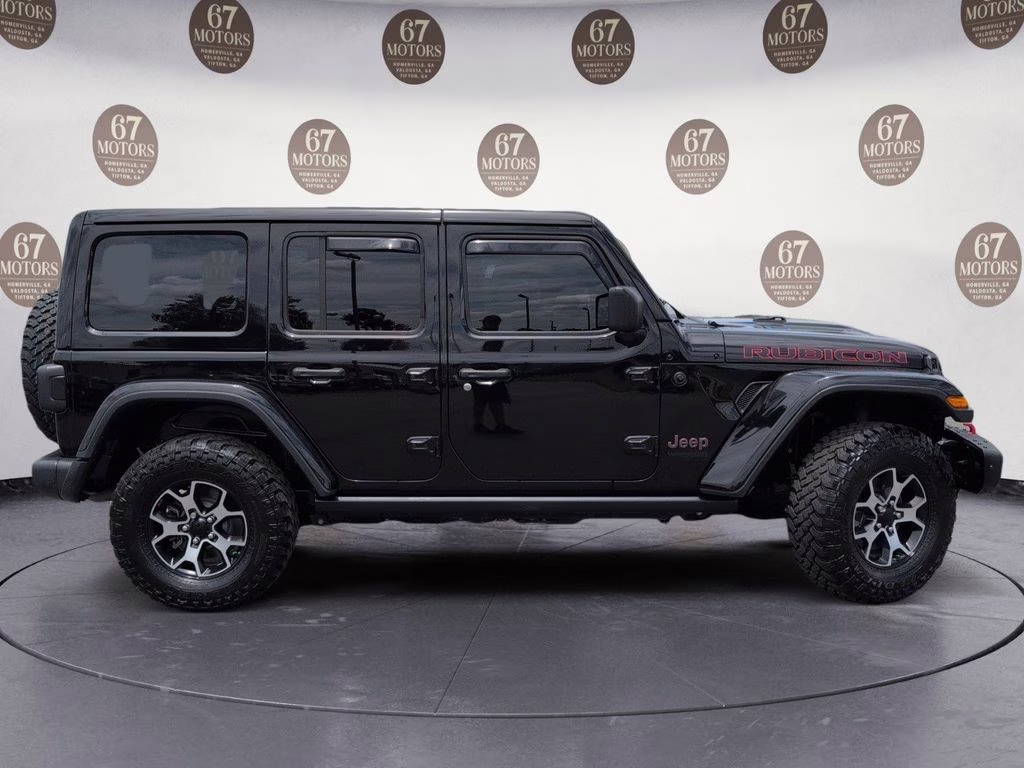 2021 Black Clearcoat Jeep Wrangler Unlimited Rubicon 4X4 SUV