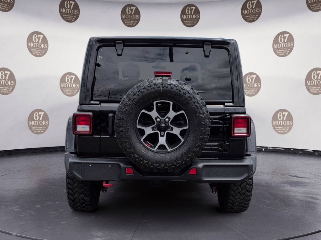 2021 Black Clearcoat Jeep Wrangler Unlimited Rubicon 4X4 SUV