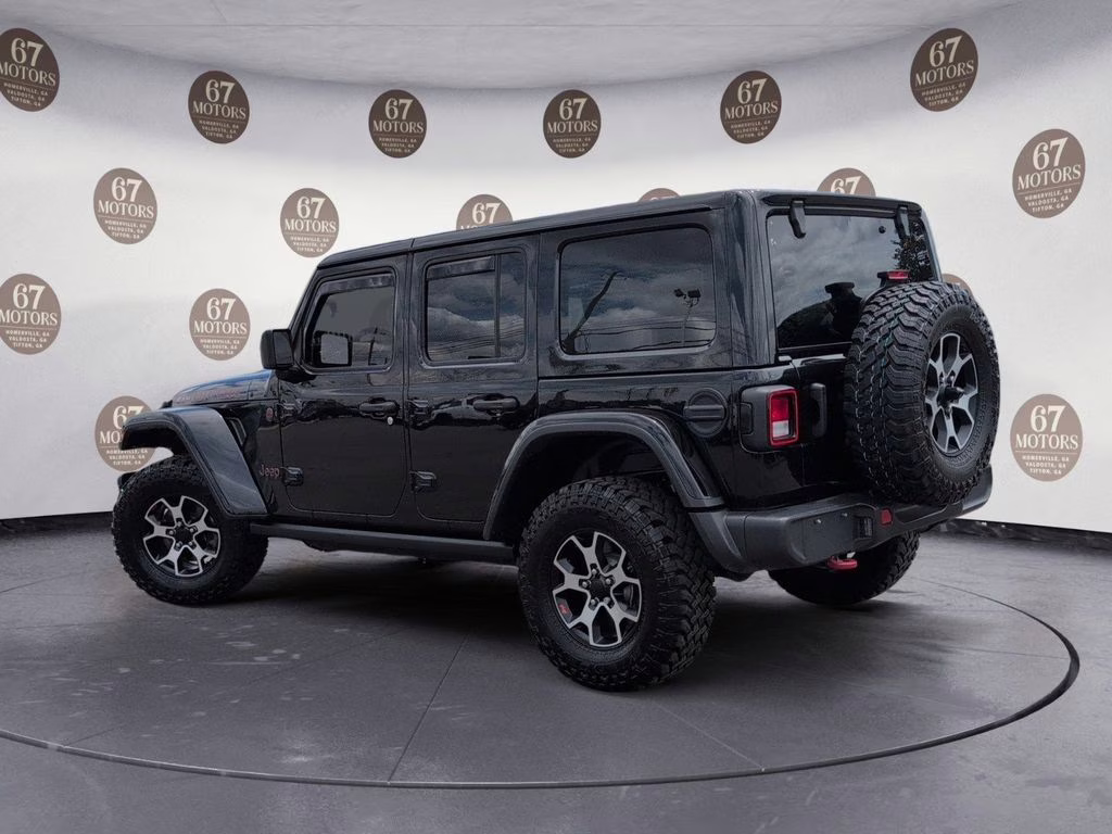 2021 Black Clearcoat Jeep Wrangler Unlimited Rubicon 4X4 SUV