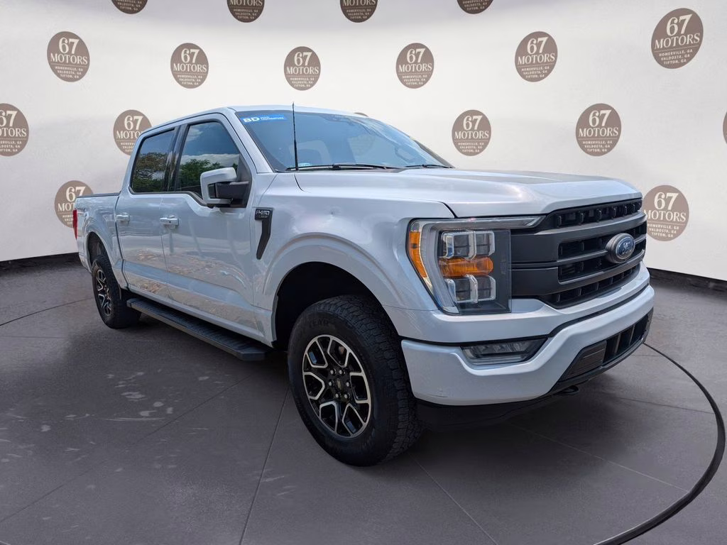 2022 White Metallic Ford F-150 Lariat 4X4 Truck