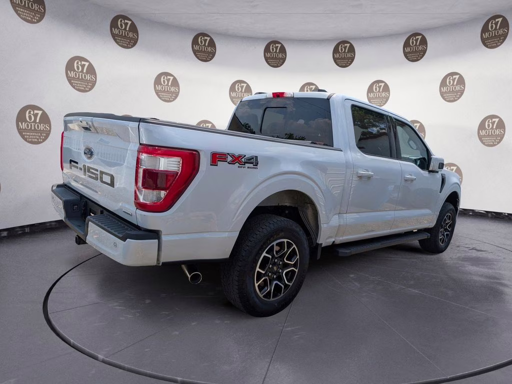 2022 White Metallic Ford F-150 Lariat 4X4 Truck