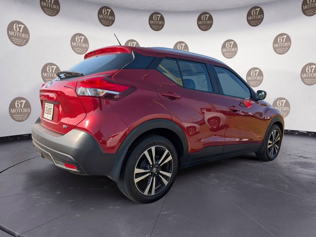 2019 Cayenne Red Metallic Nissan Kicks SV FWD SUV