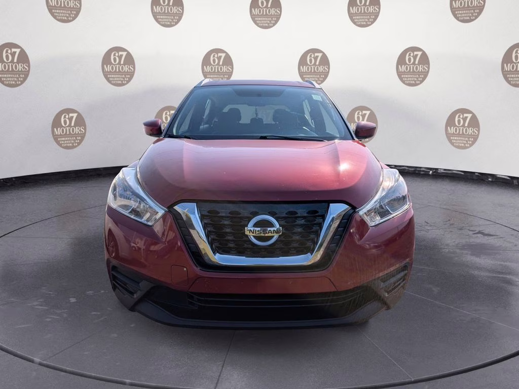 2019 Cayenne Red Metallic Nissan Kicks SV FWD SUV