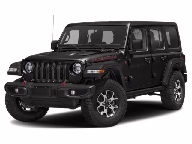 2021 Black Clearcoat Jeep Wrangler Unlimited Rubicon 4X4 SUV