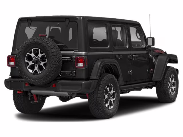 2021 Black Clearcoat Jeep Wrangler Unlimited Rubicon 4X4 SUV