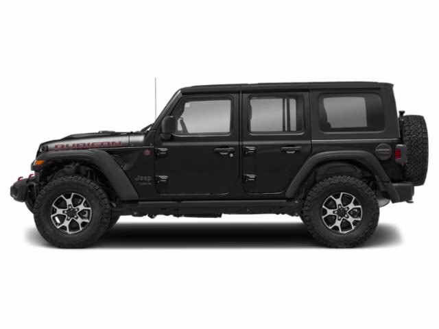 2021 Black Clearcoat Jeep Wrangler Unlimited Rubicon 4X4 SUV
