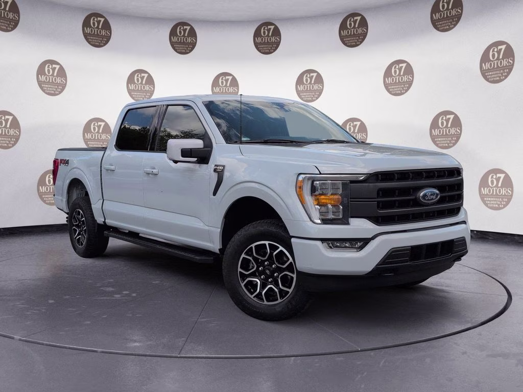 2022 White Metallic Ford F-150 Lariat 4X4 Truck