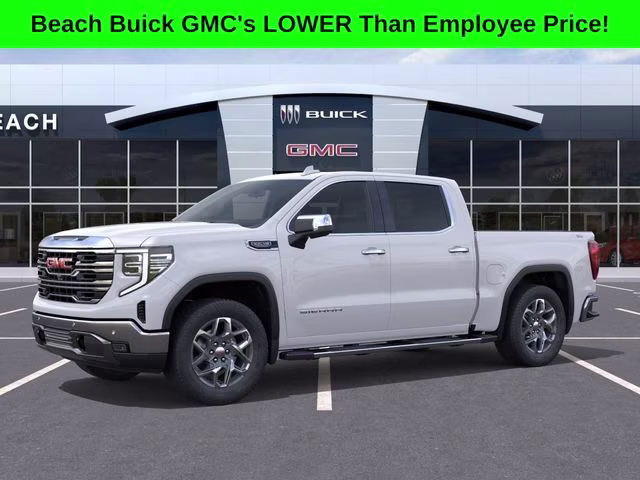 2026 Summit White GMC Sierra 1500 SLT 4X4 Truck