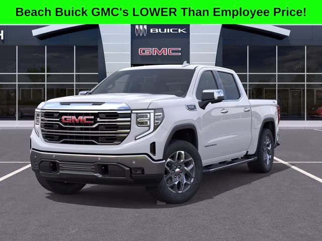 2026 Summit White GMC Sierra 1500 SLT 4X4 Truck