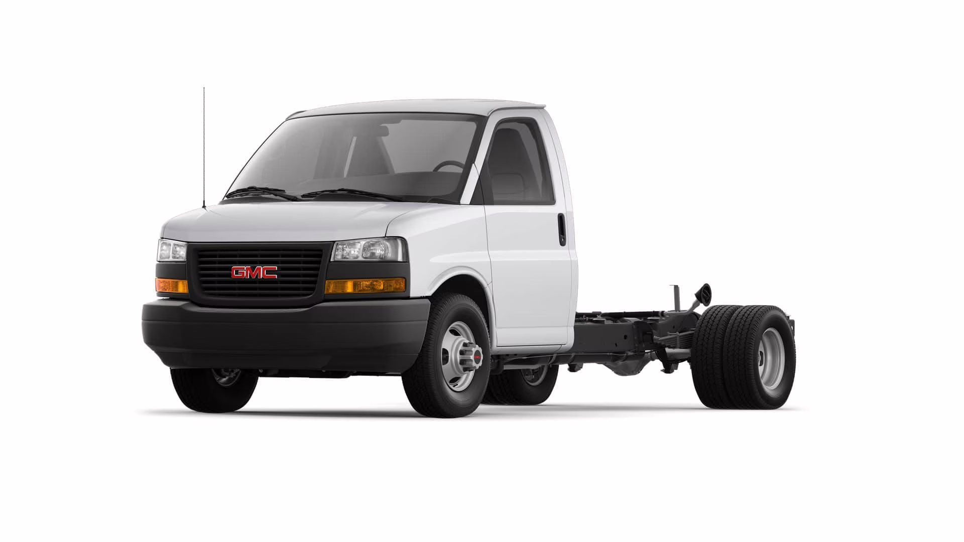 2026 Summit White GMC Savana Cutaway 3500 1WT RWD Extended Wheelbase