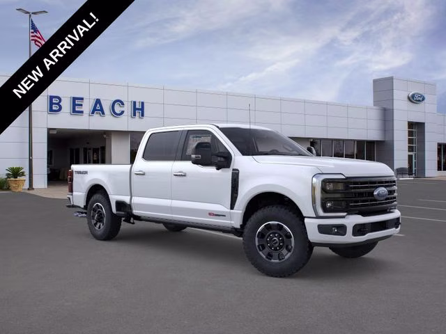 2026 White Ford Super Duty F-250 SRW Platinum 4X4 Truck
