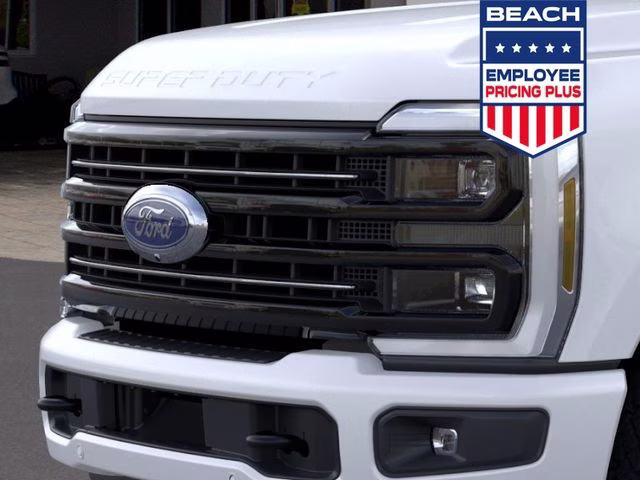 2026 White Metallic Ford Super Duty F-250 SRW Platinum 4X4 Truck