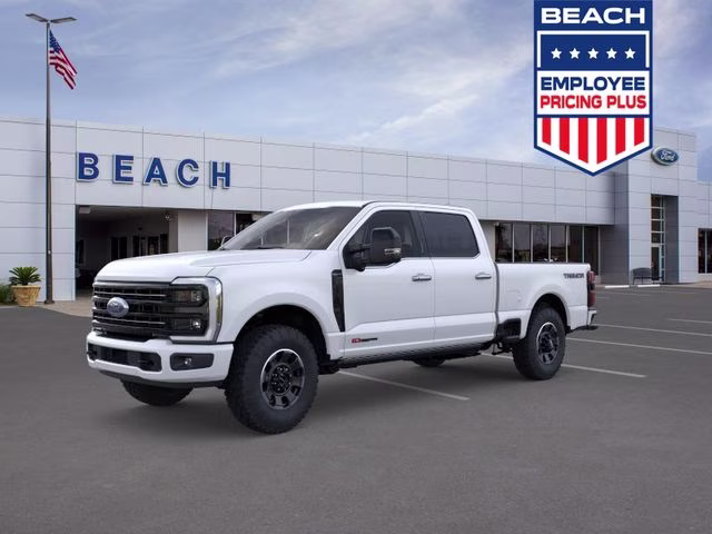 2026 White Metallic Ford Super Duty F-250 SRW Platinum 4X4 Truck