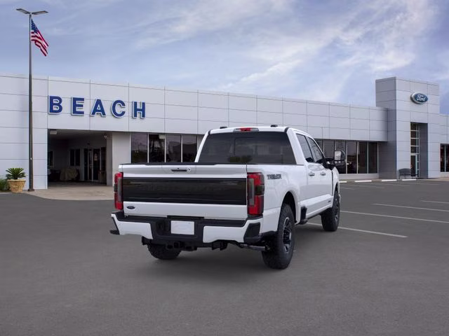 2026 White Ford Super Duty F-250 SRW Platinum 4X4 Truck