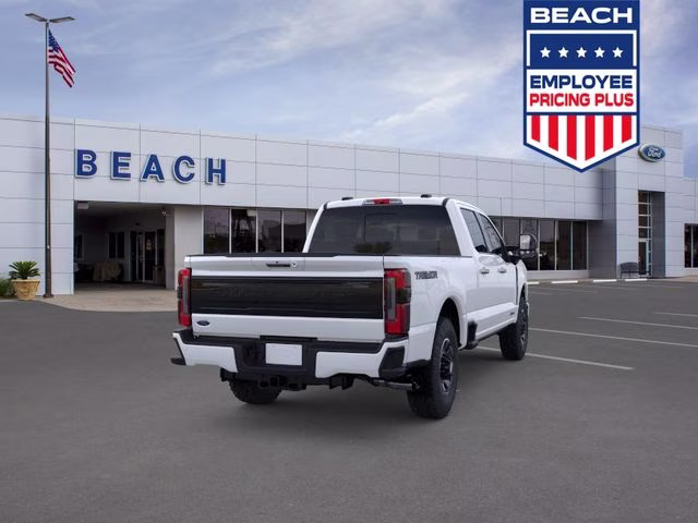 2026 White Metallic Ford Super Duty F-250 SRW Platinum 4X4 Truck