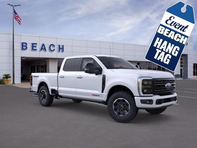 2026 White Metallic Ford Super Duty F-250 SRW Platinum 4X4 Truck