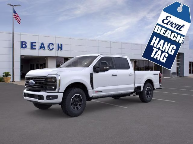 2026 White Metallic Ford Super Duty F-250 SRW Platinum 4X4 Truck
