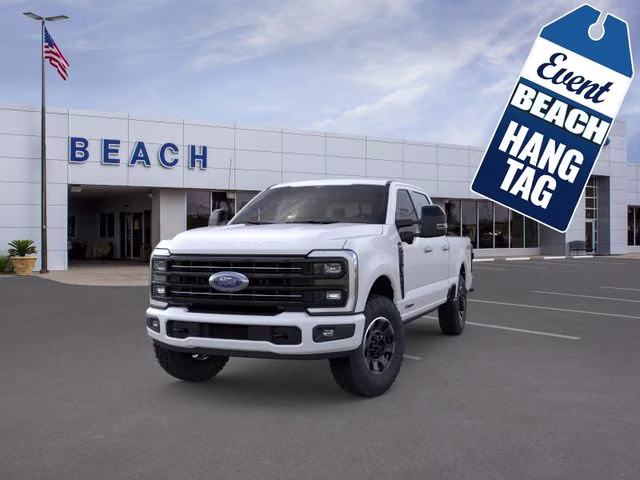 2026 White Metallic Ford Super Duty F-250 SRW Platinum 4X4 Truck