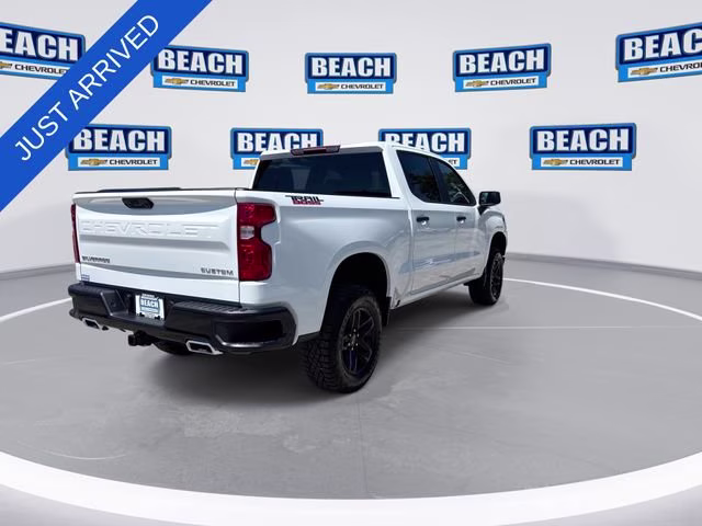 2026 Summit White Chevrolet Silverado 1500 Custom Trail Boss 4X4 Truck