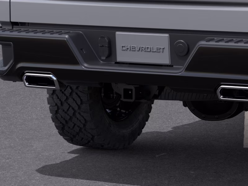 2026 Sterling Gray Metallic Chevrolet Silverado 1500 Custom Trail Boss 4X4 Truck