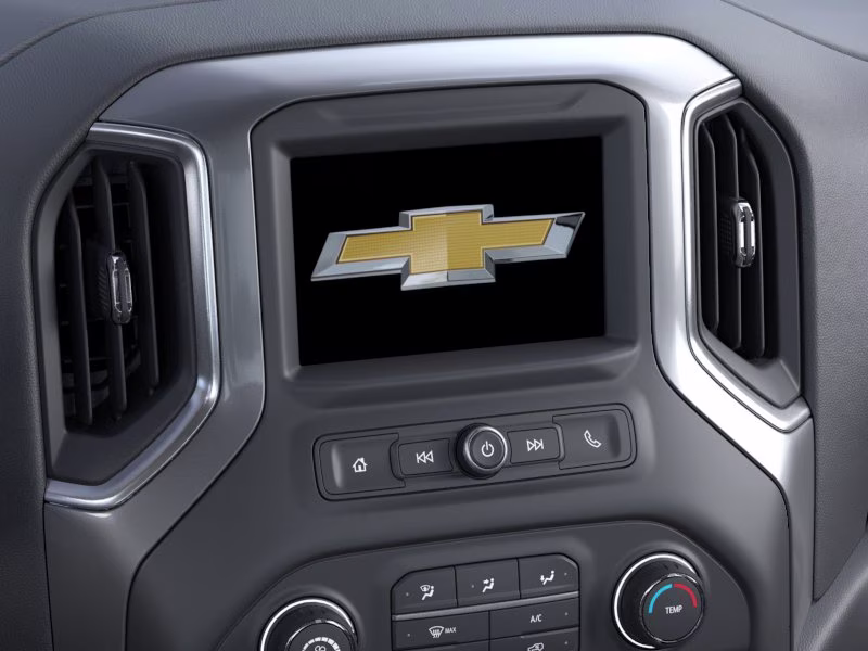 2026 Sterling Gray Metallic Chevrolet Silverado 1500 Custom Trail Boss 4X4 Truck