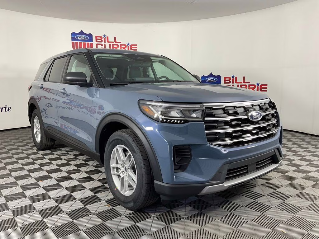 2026 Blue Ford Explorer Active RWD SUV