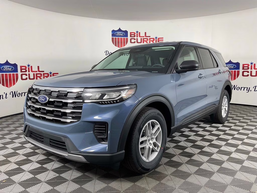 2026 Blue Ford Explorer Active RWD SUV