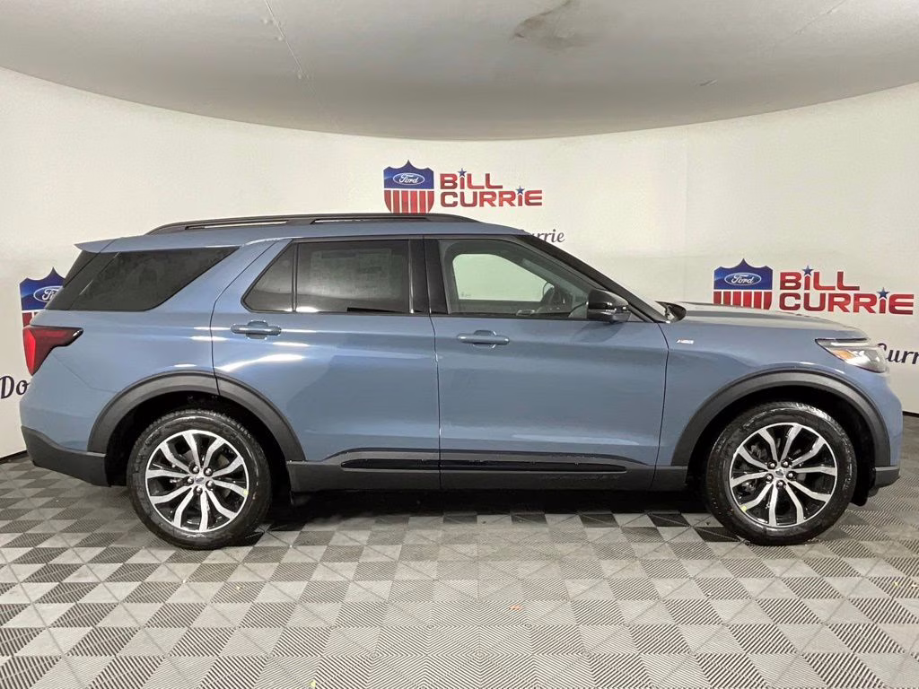 2026 Blue Ford Explorer ST-Line RWD SUV