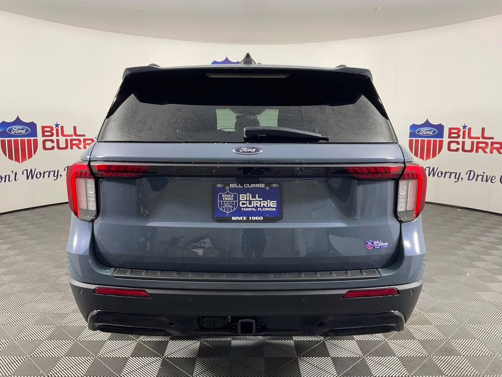 2026 Blue Ford Explorer ST-Line RWD SUV
