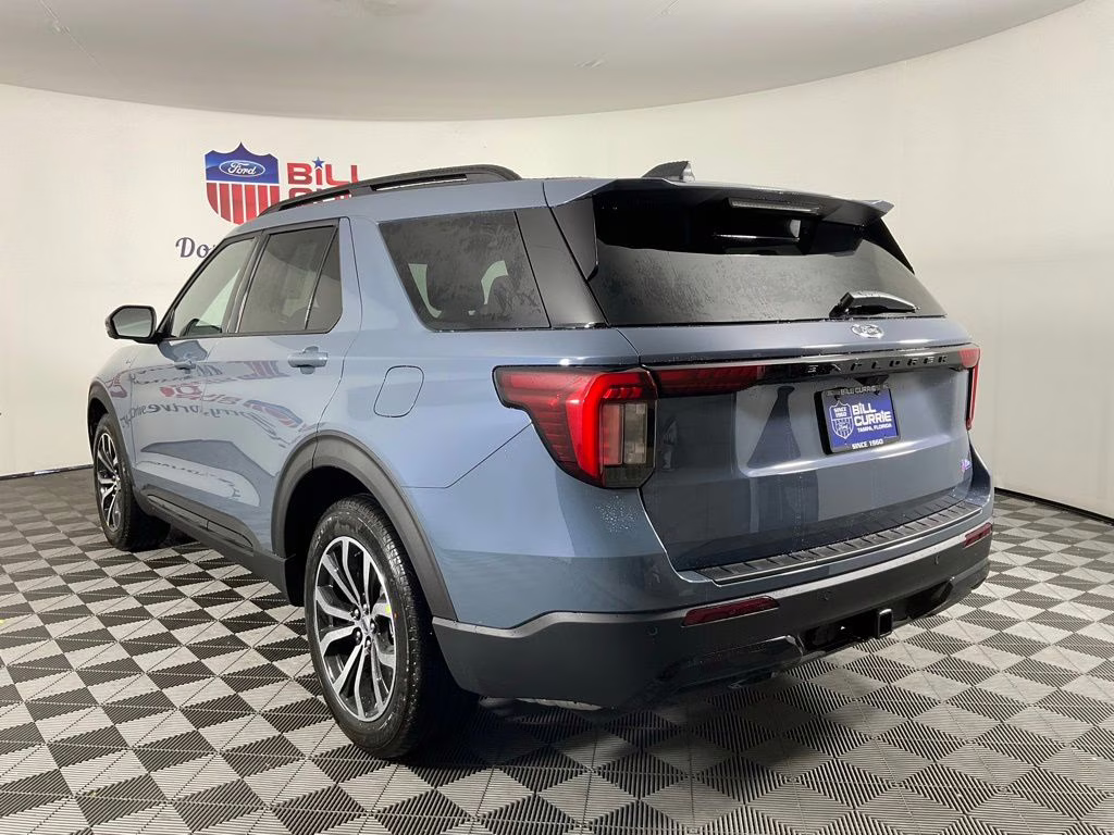 2026 Blue Ford Explorer ST-Line RWD SUV