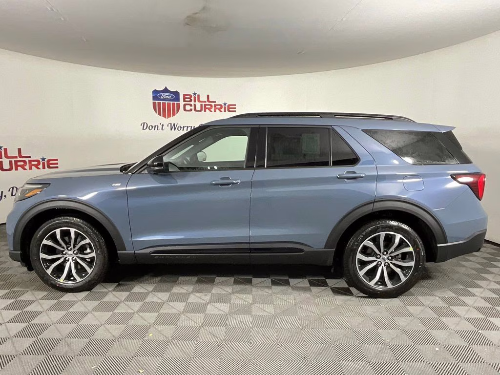 2026 Blue Ford Explorer ST-Line RWD SUV