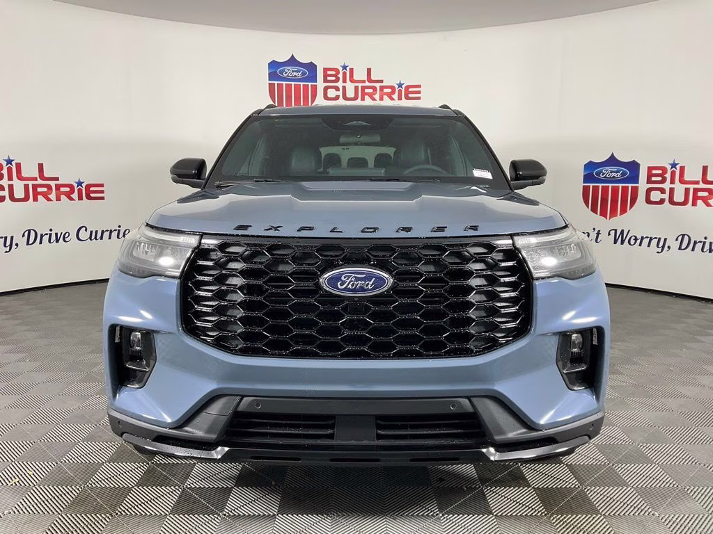 2026 Blue Ford Explorer ST-Line RWD SUV
