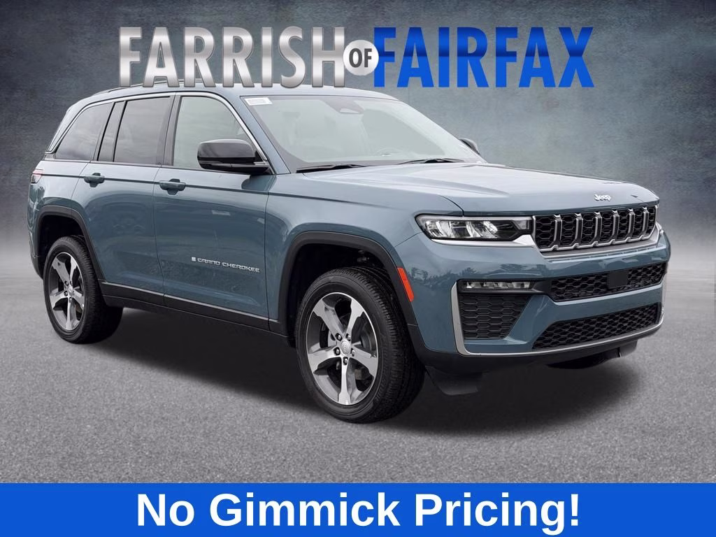 2026 Steel Blue Jeep Grand Cherokee Limited 4X4 SUV