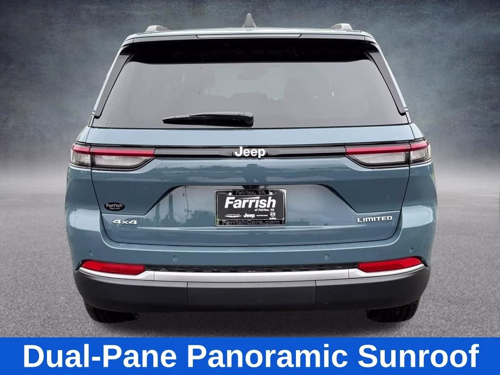 2026 Steel Blue Jeep Grand Cherokee Limited 4X4 SUV
