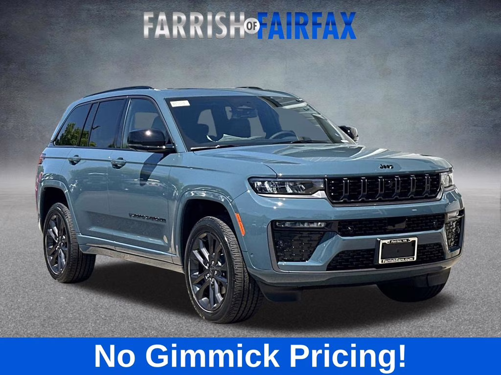 2026 Steel Blue Jeep Grand Cherokee Limited Reserve 4X4 SUV