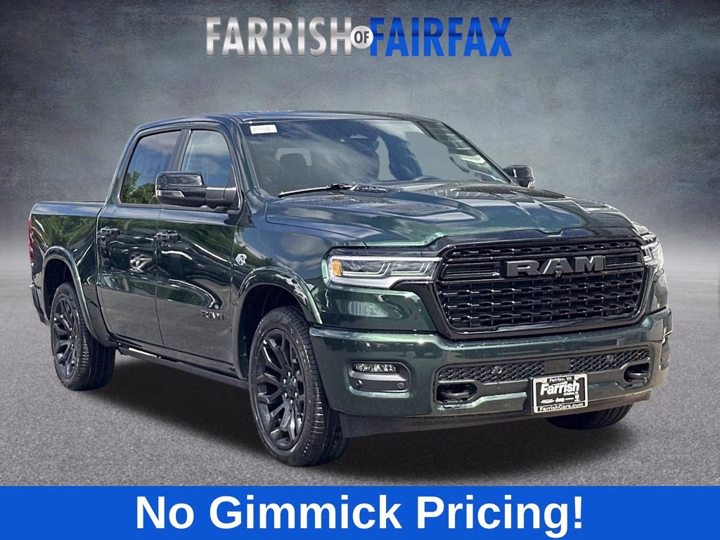 2026 Serrano Green Metallic Ram 1500 Limited 4X4 Truck