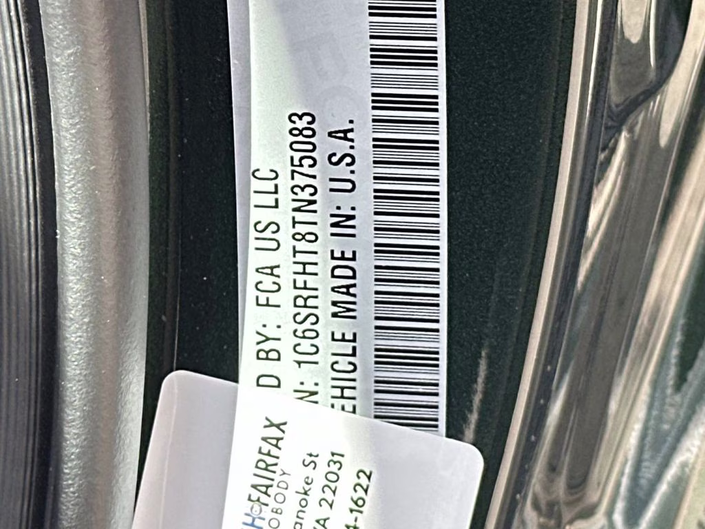 2026 Serrano Green Metallic Ram 1500 Limited 4X4 Truck