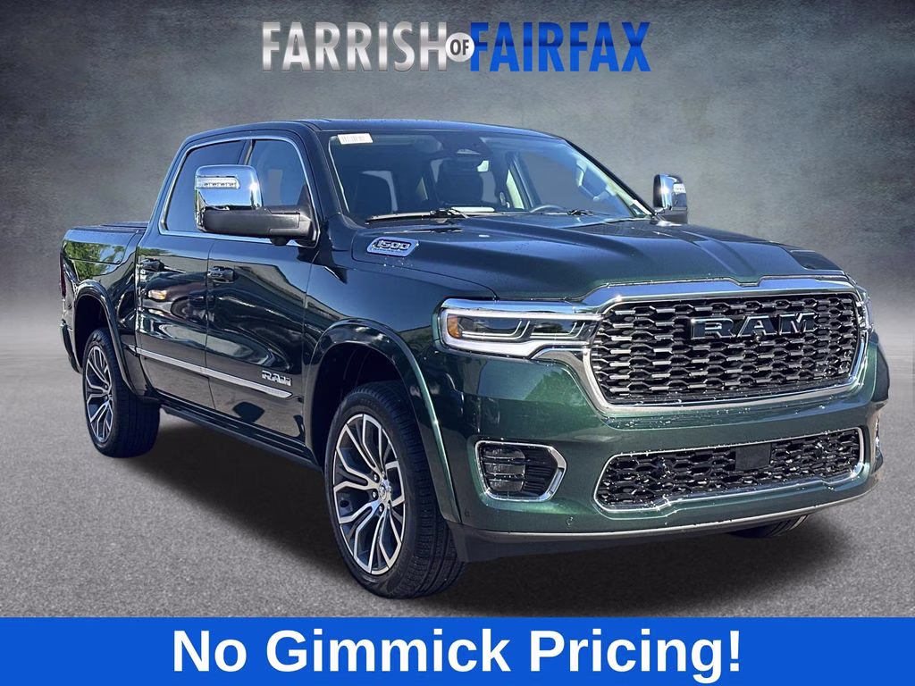 2026 Serrano Green Metallic Ram 1500 Tungsten 4X4 Truck