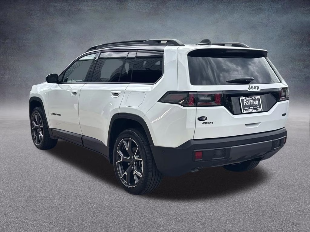 2026 Bright White Clearcoat Jeep Cherokee Overland 4X4 SUV
