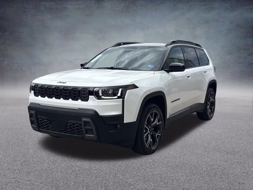 2026 Bright White Clearcoat Jeep Cherokee Overland 4X4 SUV