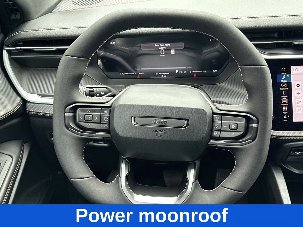 2026 Bright White Clearcoat Jeep Cherokee Overland 4X4 SUV