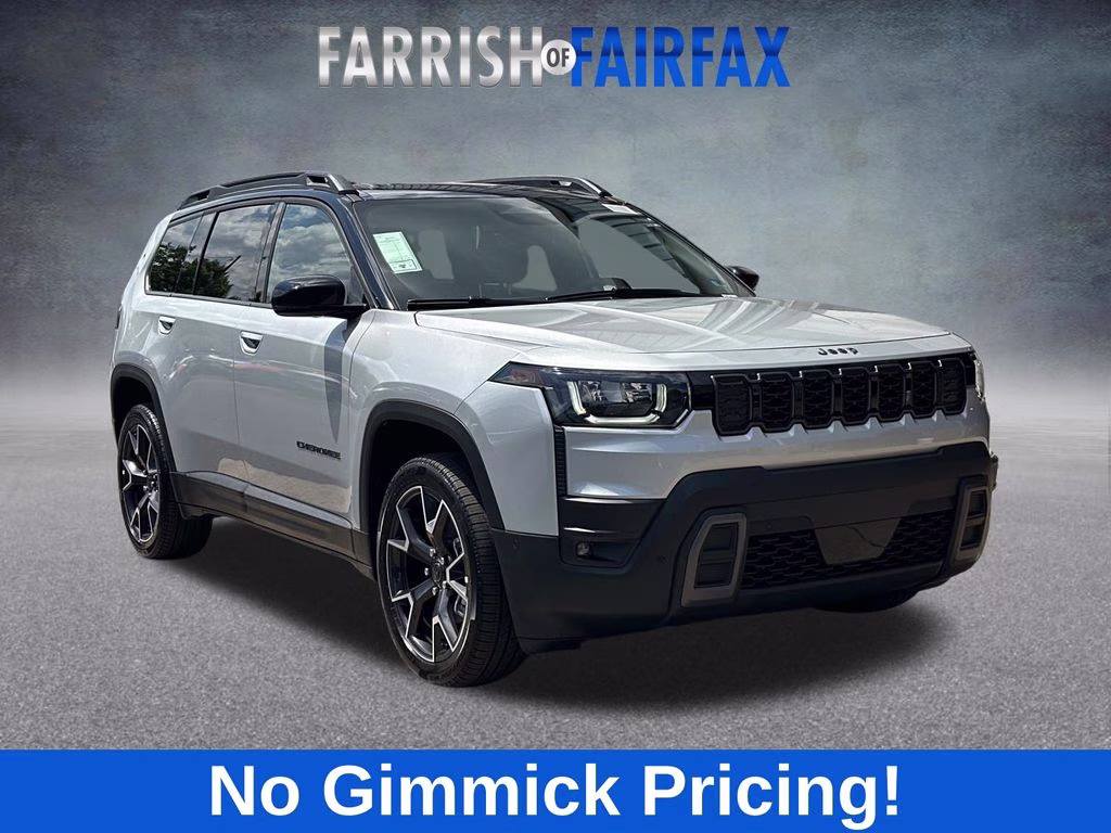 2026 Silver Zynith Clearcoat Jeep Cherokee Overland 4X4 SUV