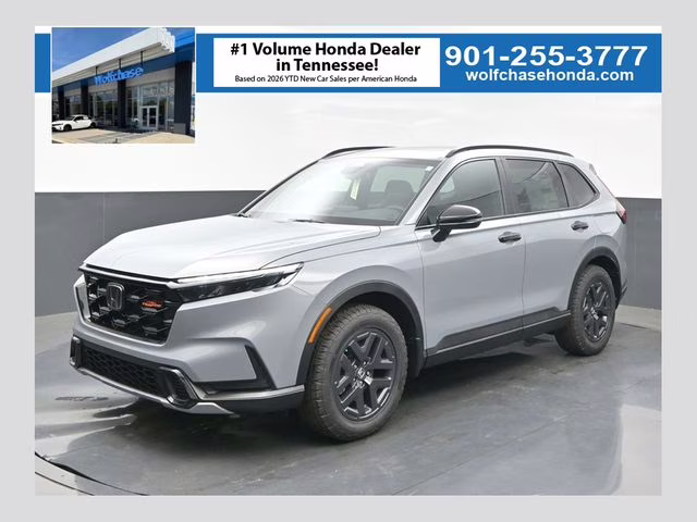 2026 Urban Gray Pearl Honda CR-V Hybrid TrailSport AWD SUV