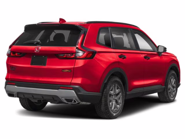 2026 Radiant Red Metallic Honda CR-V Hybrid TrailSport AWD SUV