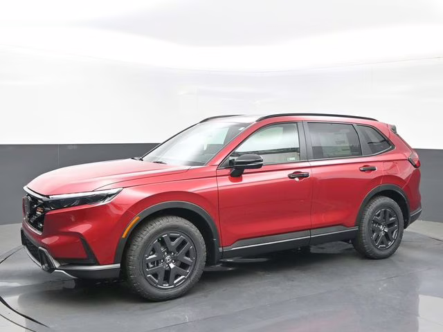 2026 Radiant Red Metallic Honda CR-V Hybrid TrailSport AWD SUV