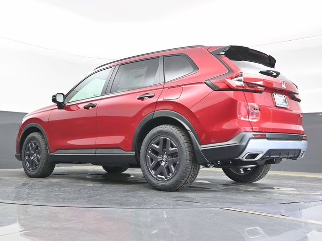 2026 Radiant Red Metallic Honda CR-V Hybrid TrailSport AWD SUV