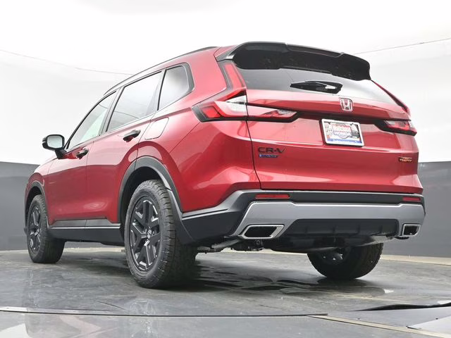 2026 Radiant Red Metallic Honda CR-V Hybrid TrailSport AWD SUV